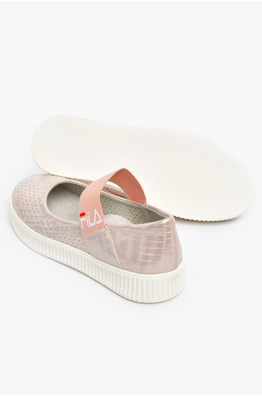 Туфлі-лофери дитячі для дівчинки рожевого кольору 9956-3 210575