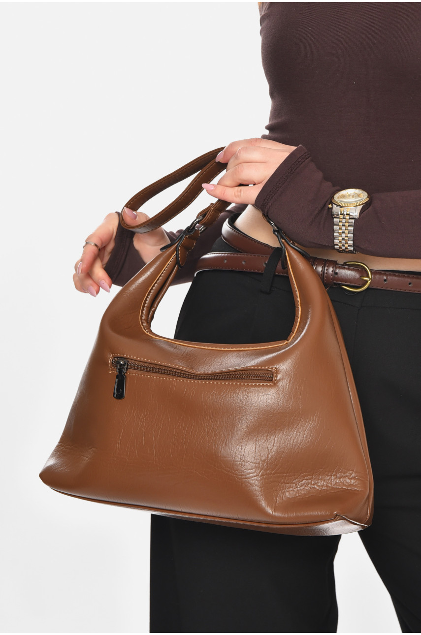 Сумка женская из экокожи коричневого цвета МН-39960 210646