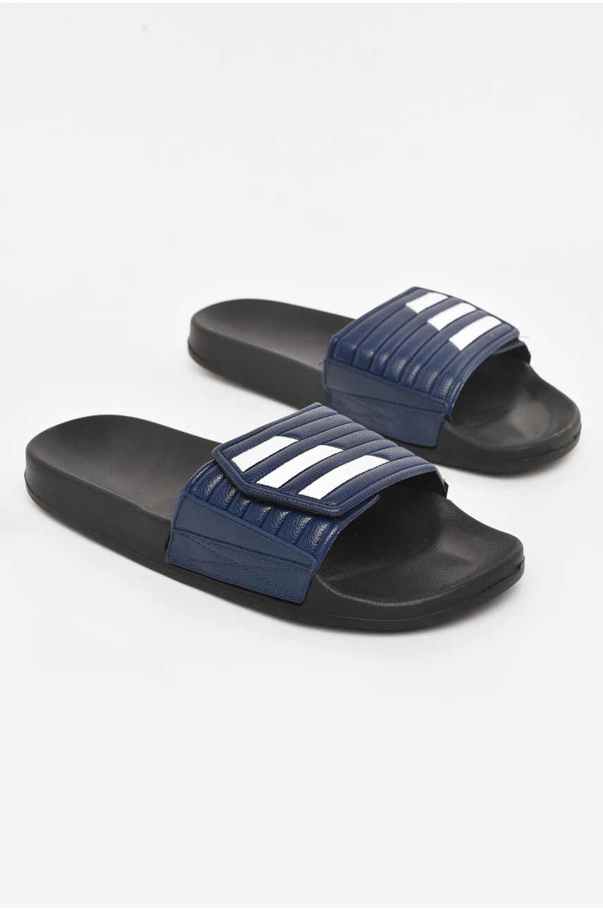 Шлепки мужские синего цвета м210 210700 Шлепки мужские синего цвета м210 210700