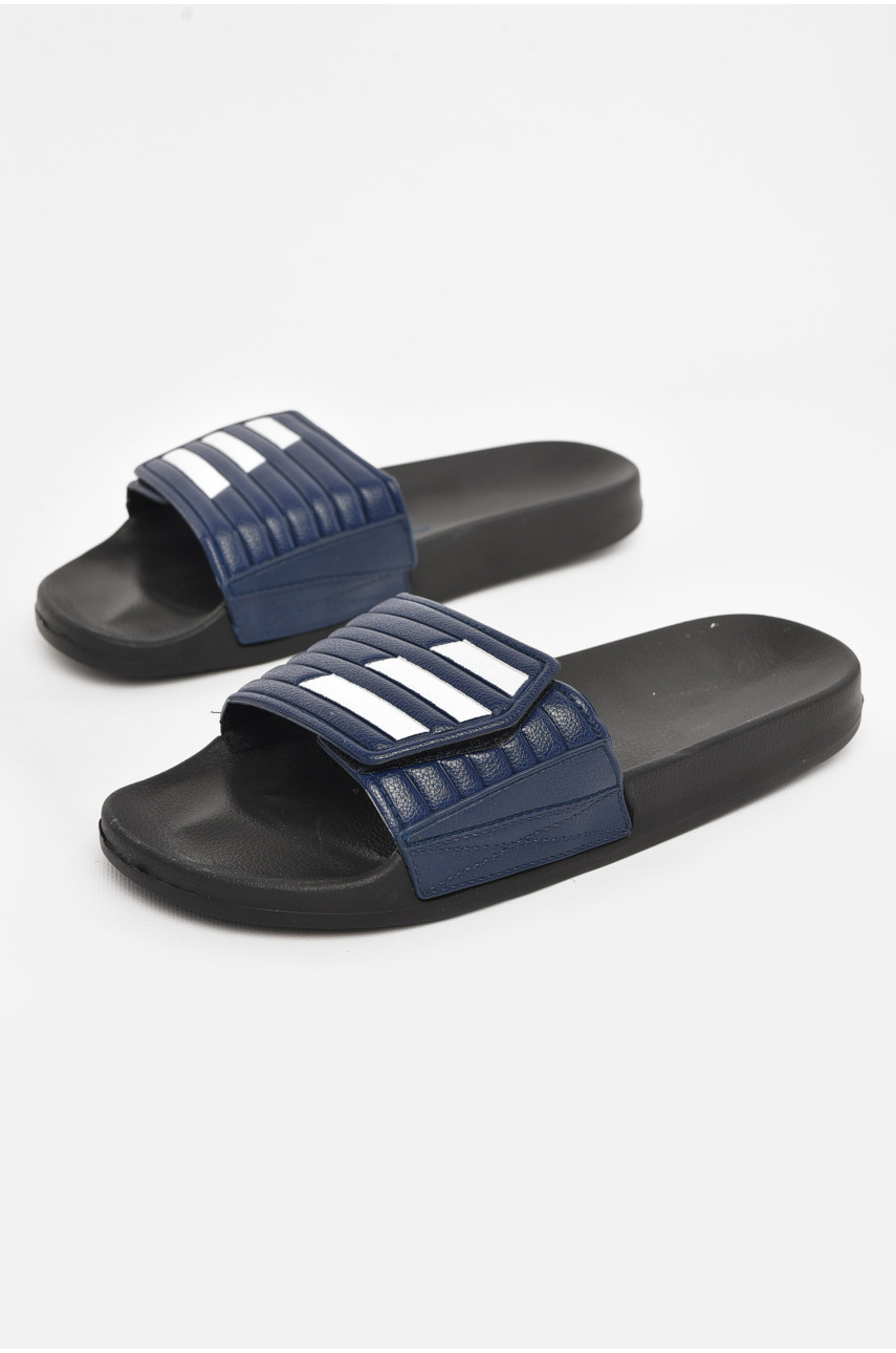 Шлепки мужские  синего цвета м210 210700
