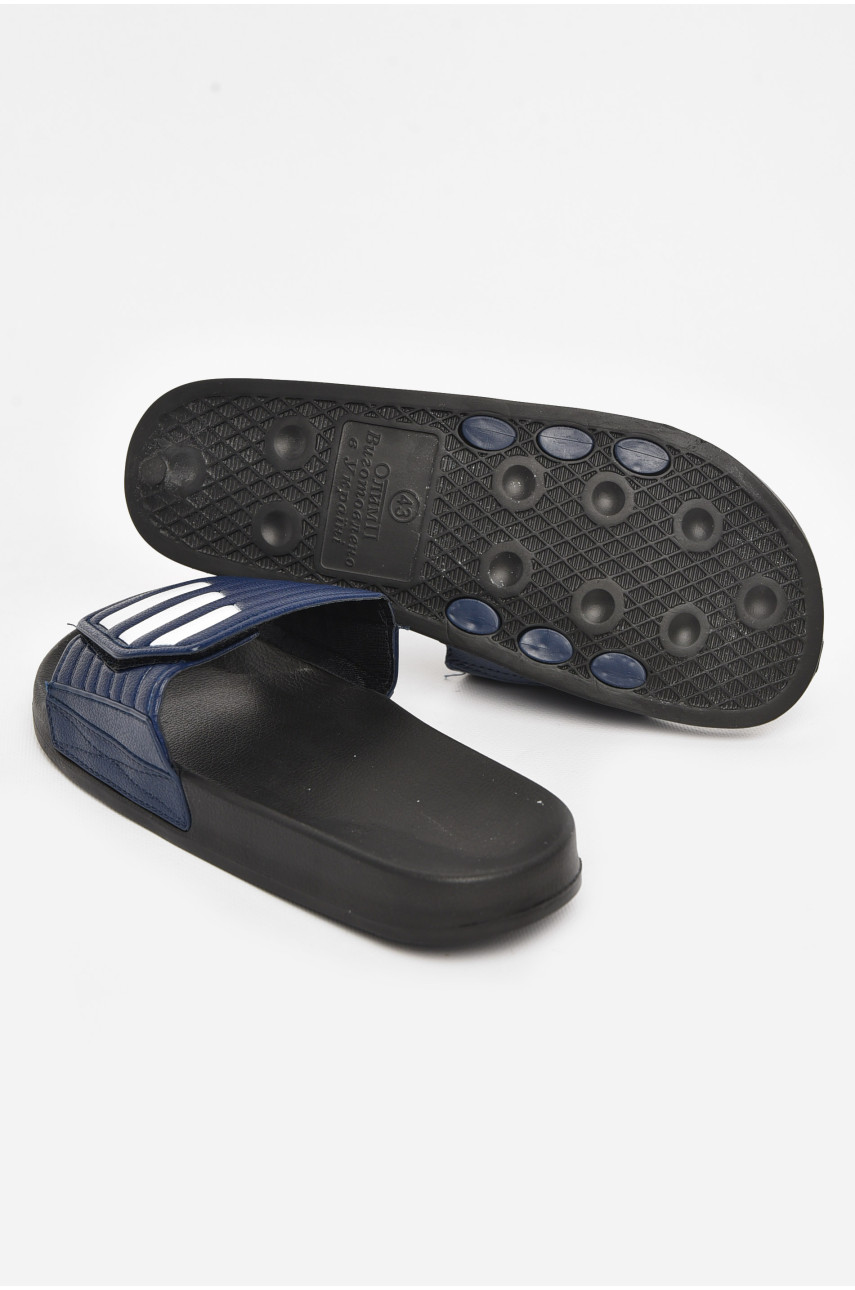 Шлепки мужские синего цвета м210 210700 Шлепки мужские синего цвета м210 210700