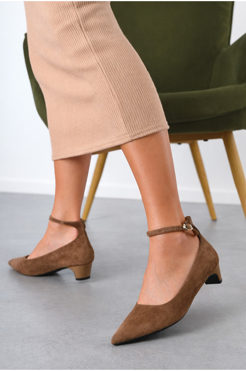 Туфлі жіночі коричневого кольору L 1987-2 210816