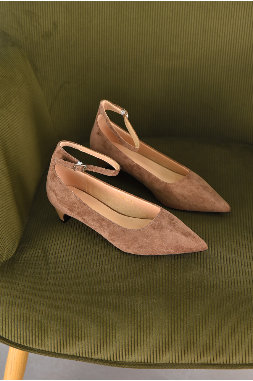 Туфлі жіночі коричневого кольору L 1987-2 210816