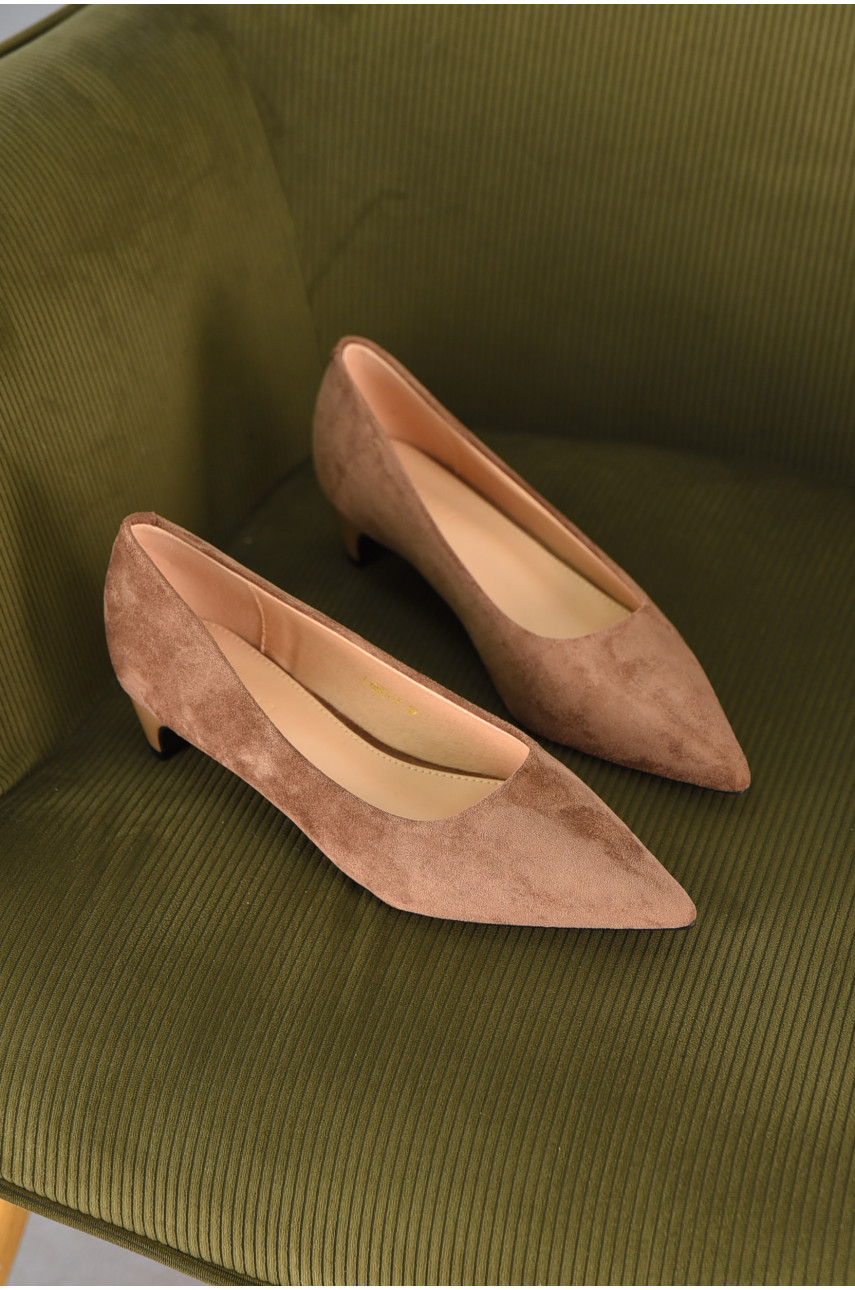 Туфлі жіночі коричневого кольору L 1987-7 210818