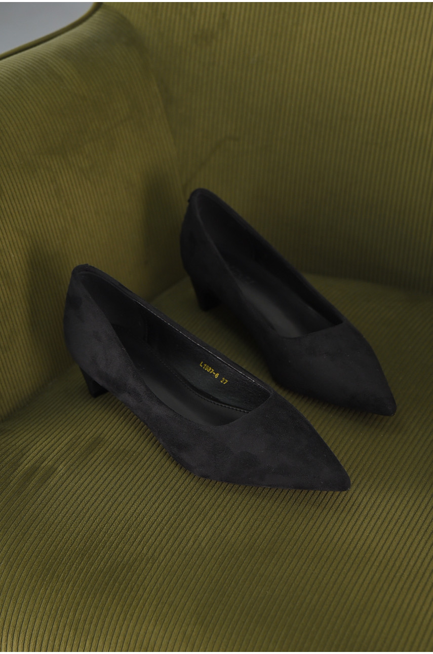 Туфлі жіночі чорного кольору L 1987-6 210827