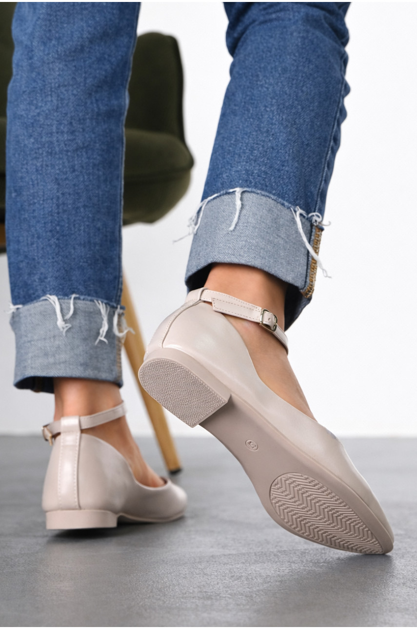 Балетки женские серого цвета W1311-5 210843