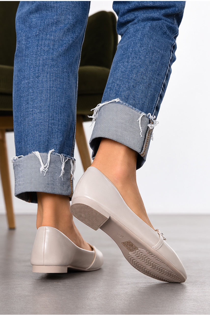 Балетки женские серого цвета W1311-10 210888