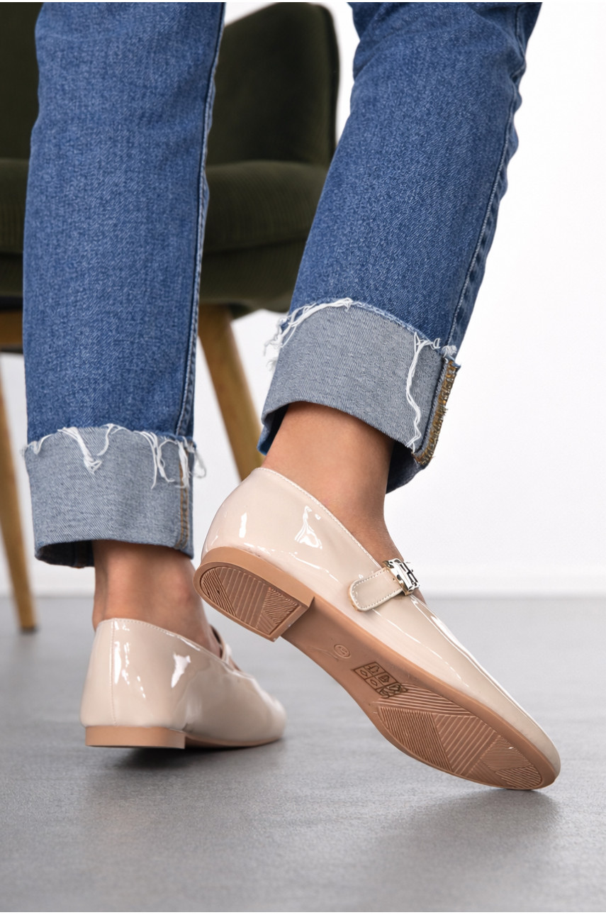 Балетки женские светло-бежевого цвета W 953-28 210895