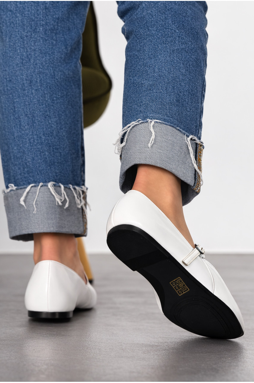 Балетки женские белого цвета W 953-3 210907 Балетки женские белого цвета W 953-3 210907