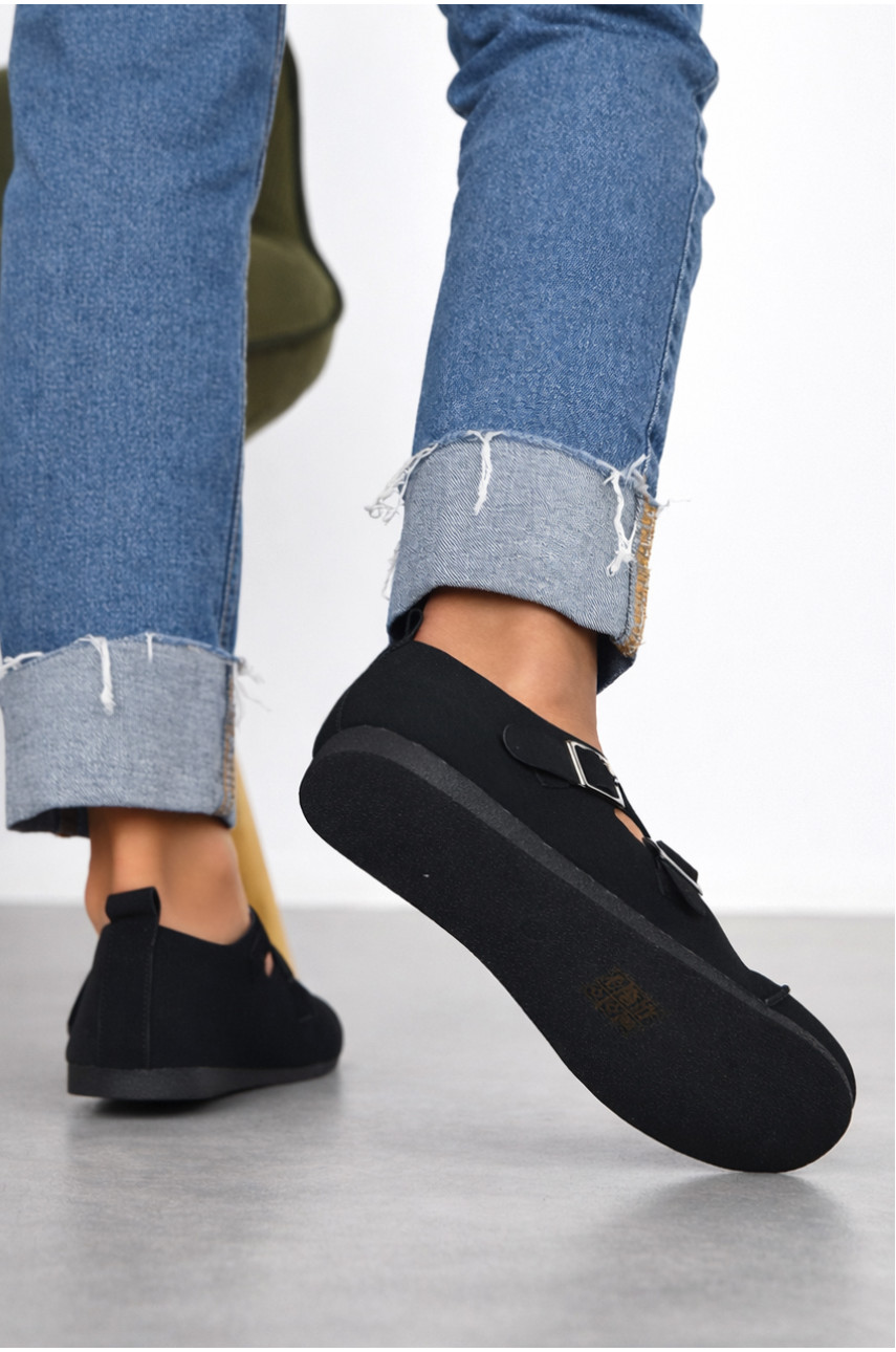 Балетки женские черного цвета D913-1 210913