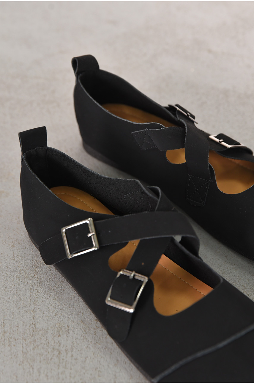 Балетки женские черного цвета D913-1 210913