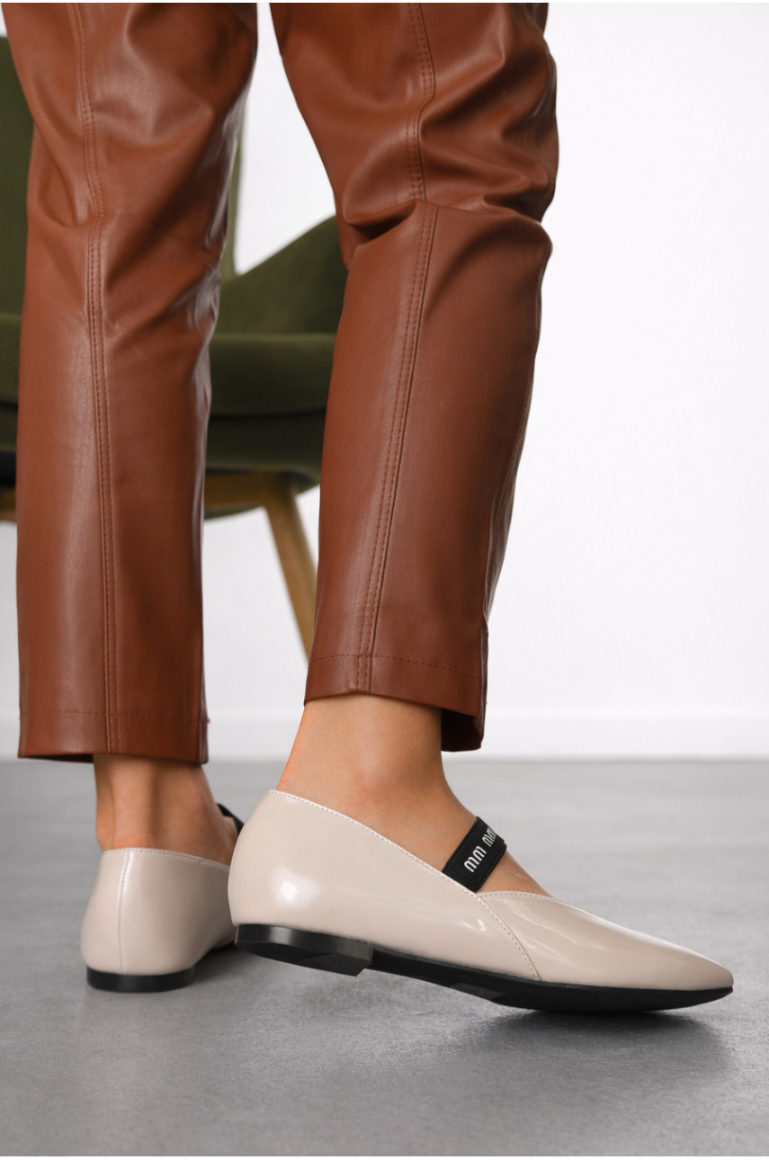 Балетки женские светло-серого цвета W 953-5 210948