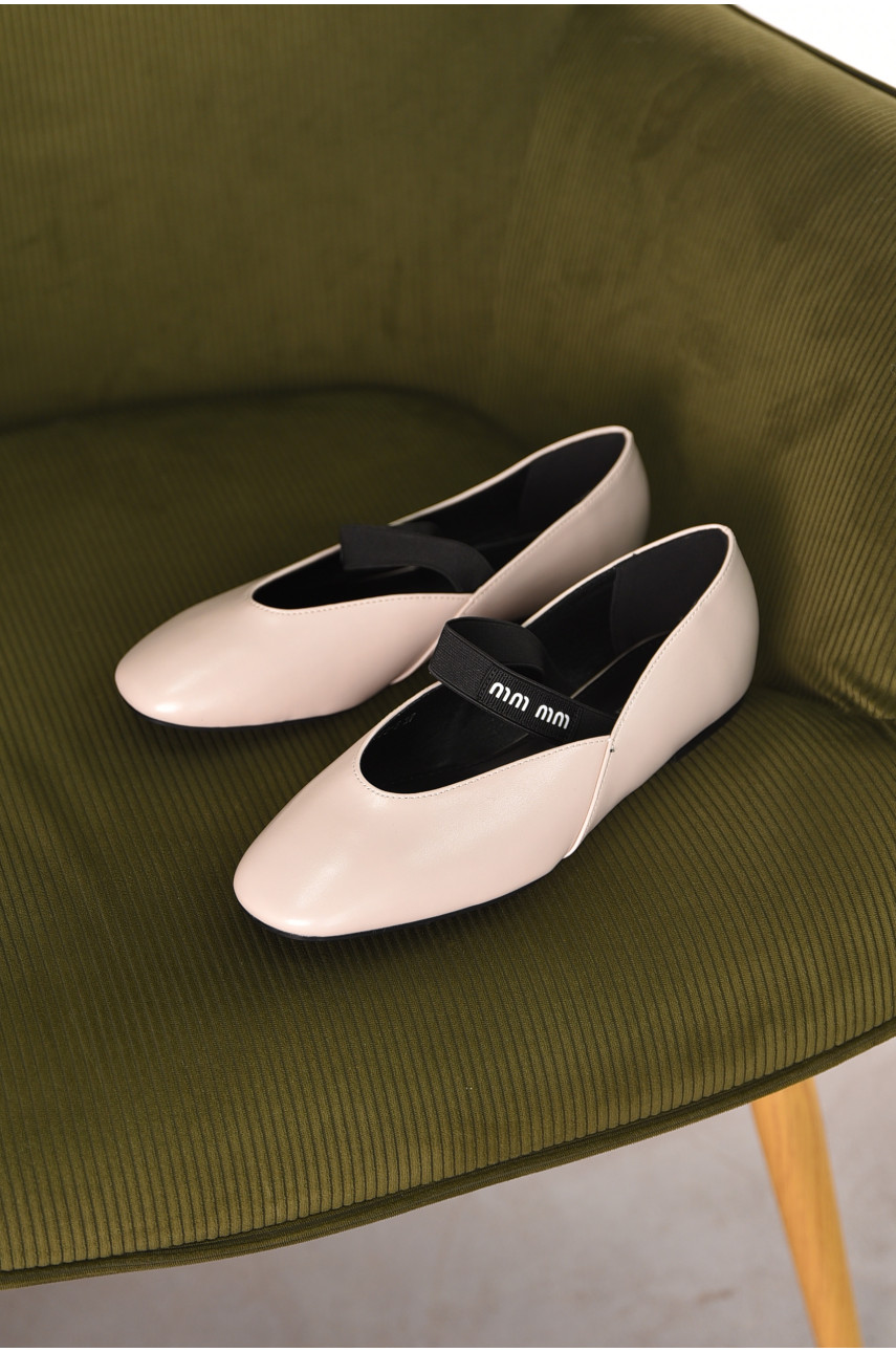 Балетки женские светло-серого цвета W 953-5 210948