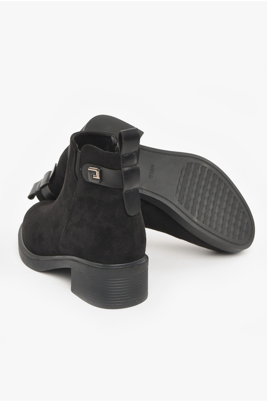 Ботинки женские зимние черного цвета 2668 210978