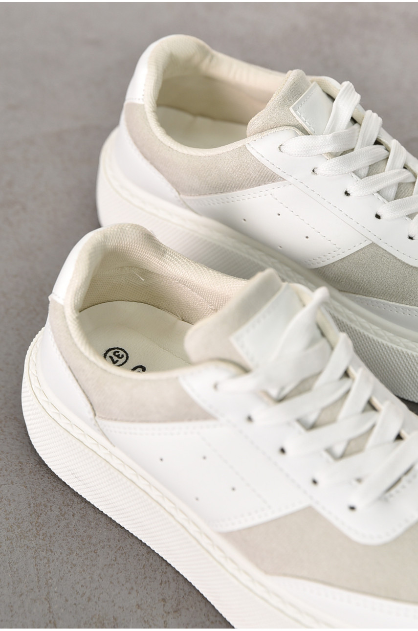 Кроссовки женские белого цвета 2024-26-2 210982