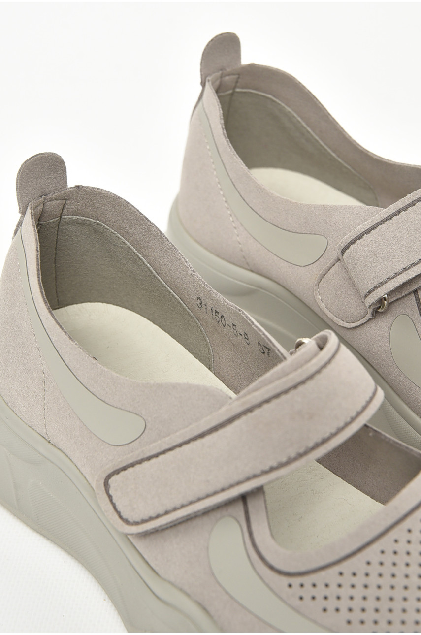 Сандалии женские серого цвета 31150-5-8 210986