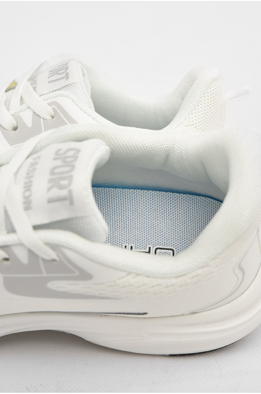 Кроссовки мужские белого цвета 8802 210994