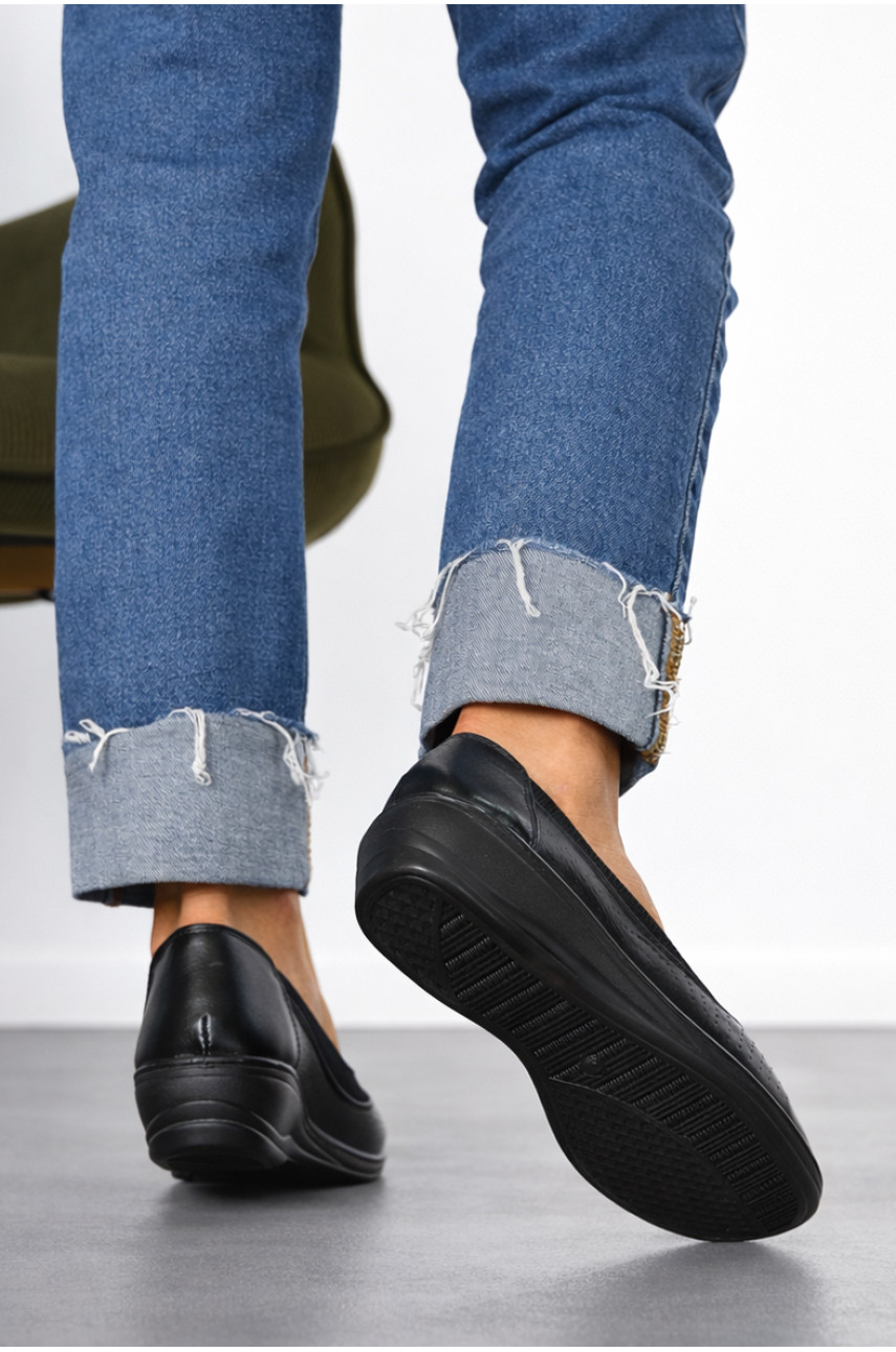 Туфли женские черного цвета F-2 210997