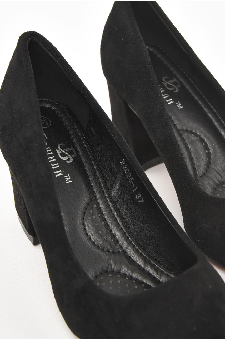 Туфли женские черного цвета 2025-1 211001