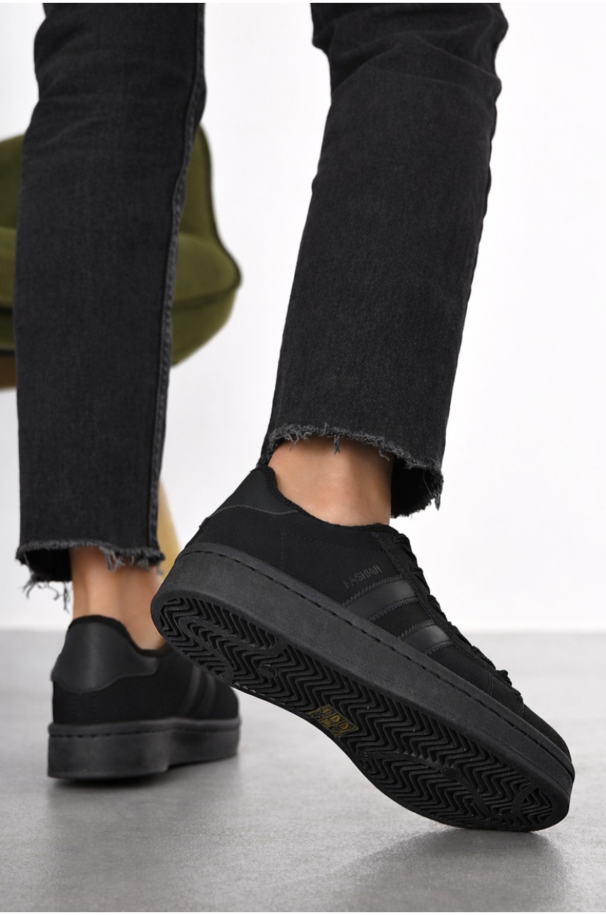 Кроссовки женские черного цвета 2025-7-3 211003