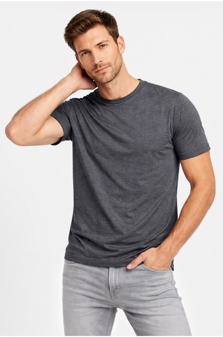 Футболка чоловіча однотонна сірого кольору 2303 211018