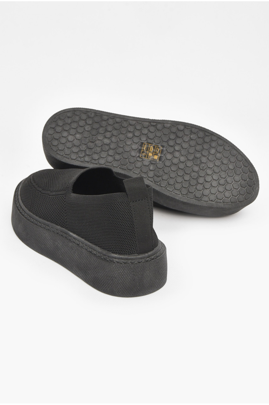 Кроссовки женские черного цвета текстиль 2023-31-1 211019 Кроссовки женские черного цвета текстиль 2023-31-1 211019