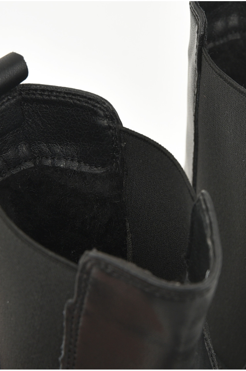 Ботинки женские зимние черного цвета 581-7-1 211022 Ботинки женские зимние черного цвета 581-7-1 211022