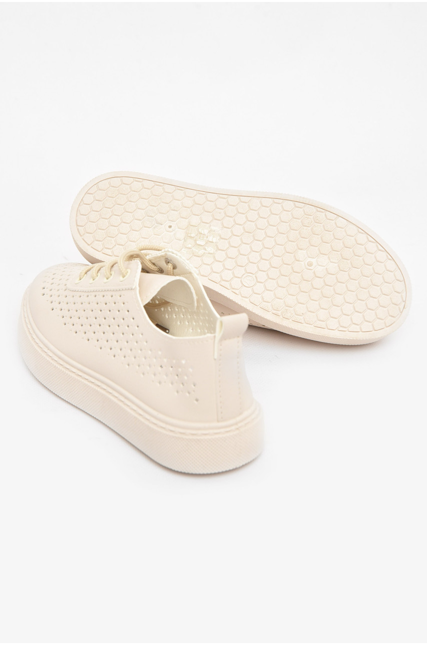 Мокасины женские молочного цвета 2024-86-3 211050 Мокасины женские молочного цвета 2024-86-3 211050