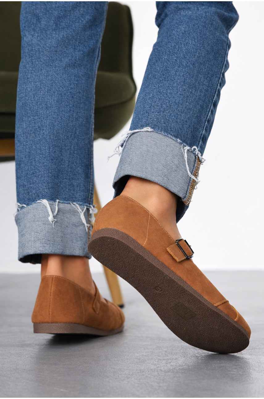 Балетки женские светло-коричневого цвета D915-11 211080