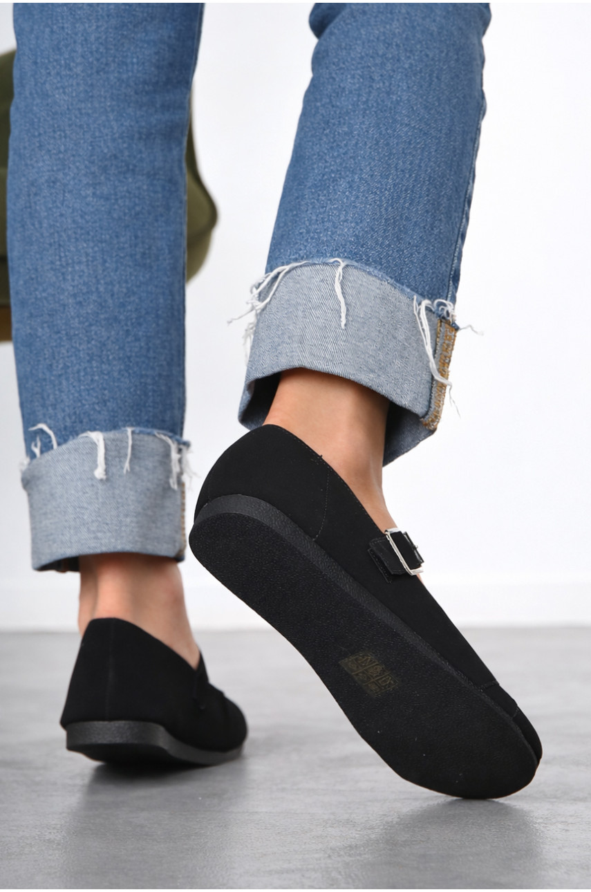 Балетки женские черного цвета D915-1 211084