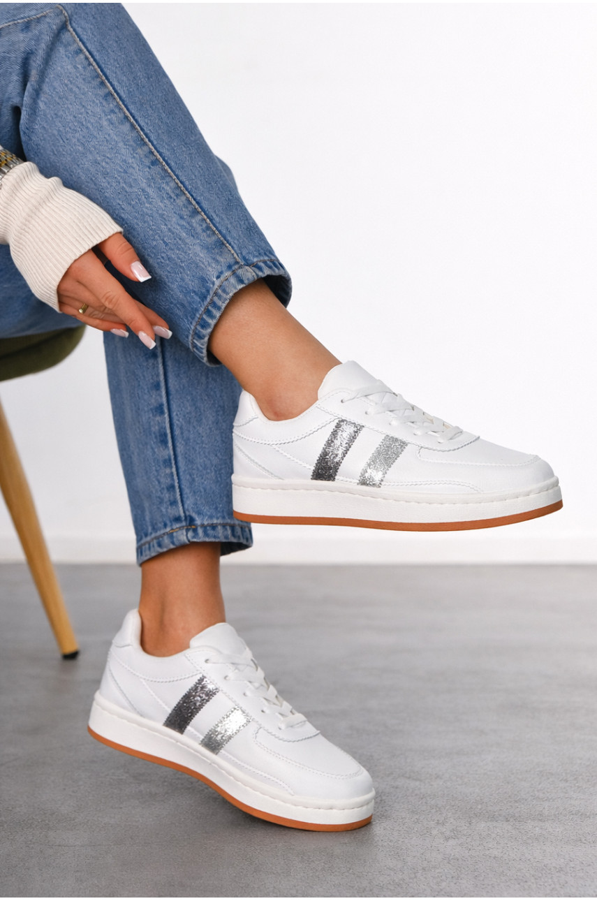 Кроссовки женские белого цвета Уценка 2025-6-2 211093 Кроссовки женские белого цвета Уценка 2025-6-2 211093