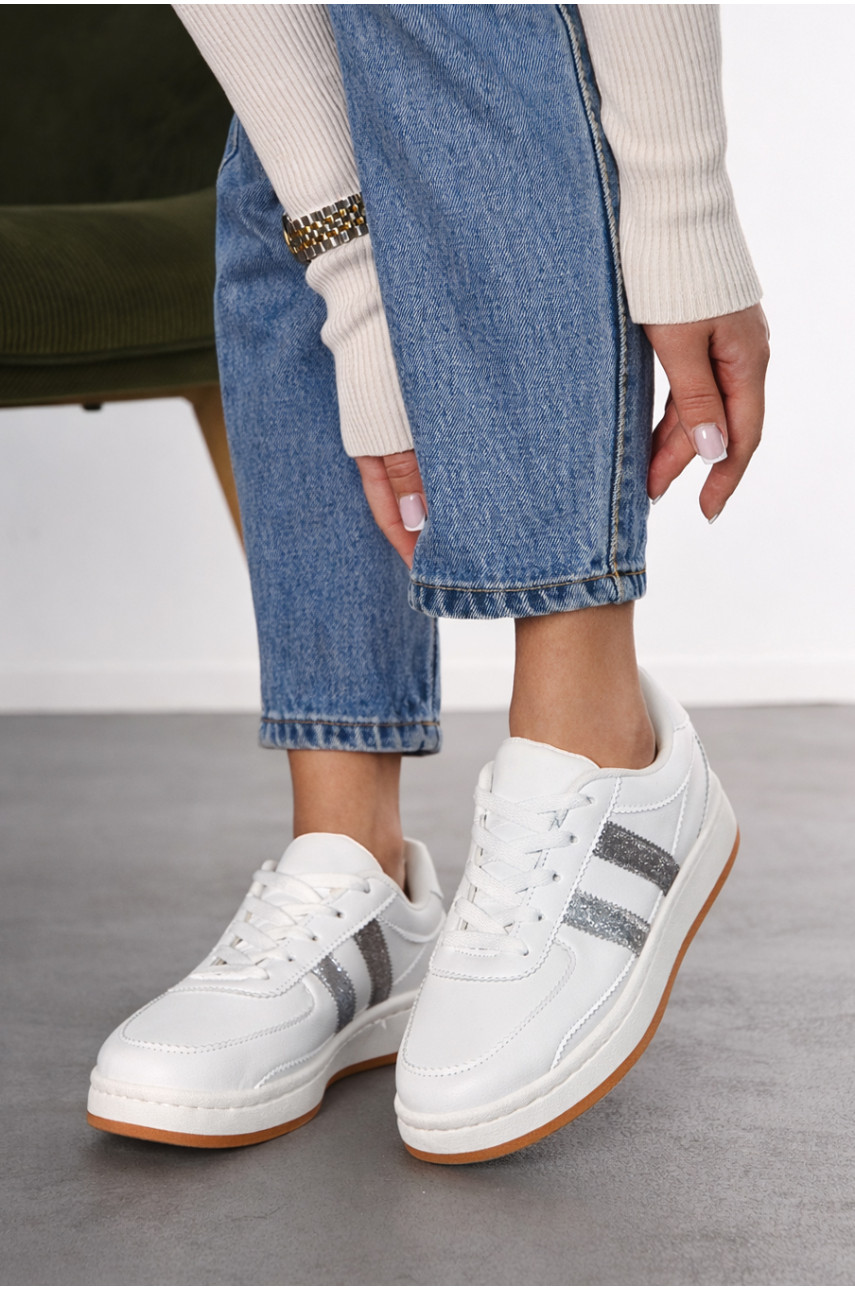 Кроссовки женские белого цвета Уценка 2025-6-2 211093