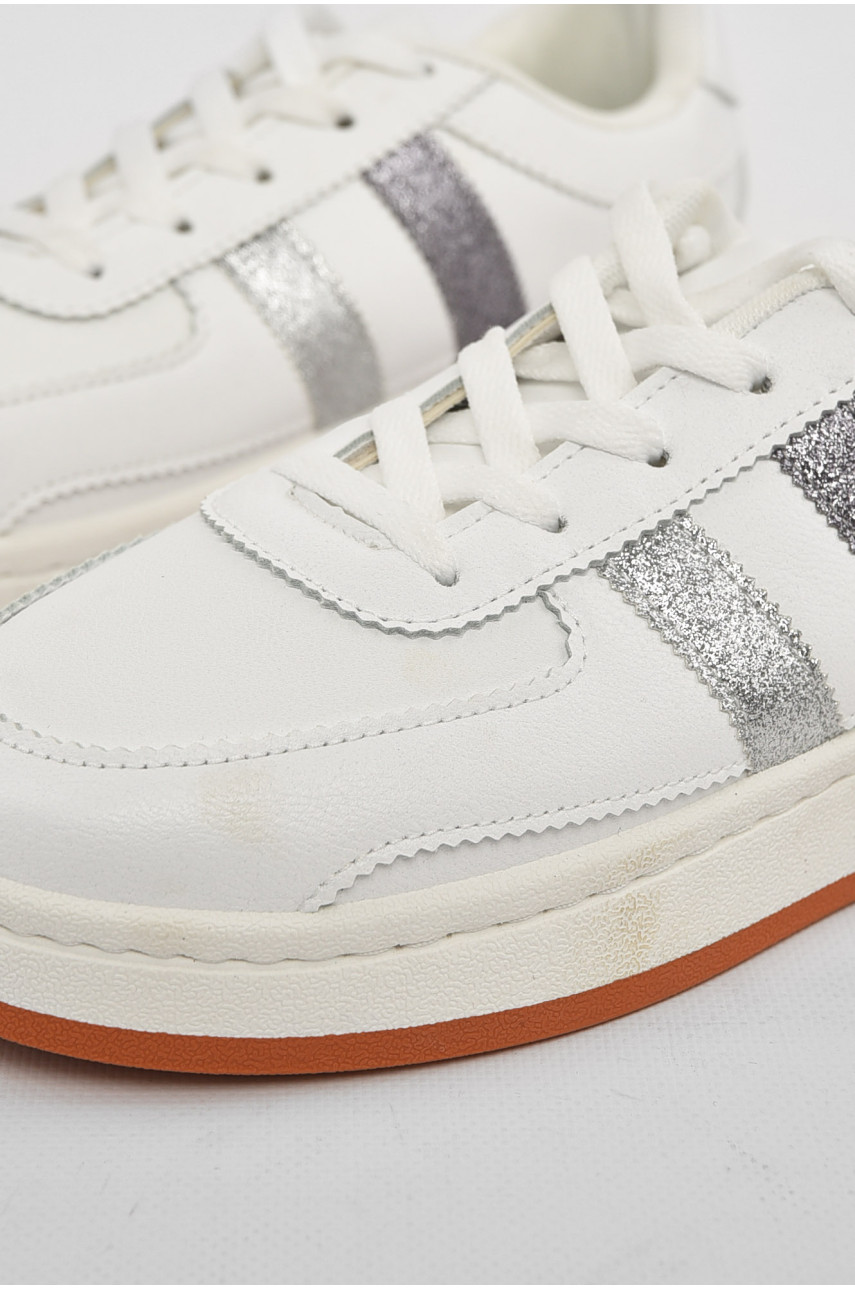 Кроссовки женские белого цвета Уценка 2025-6-2 211093 Кроссовки женские белого цвета Уценка 2025-6-2 211093