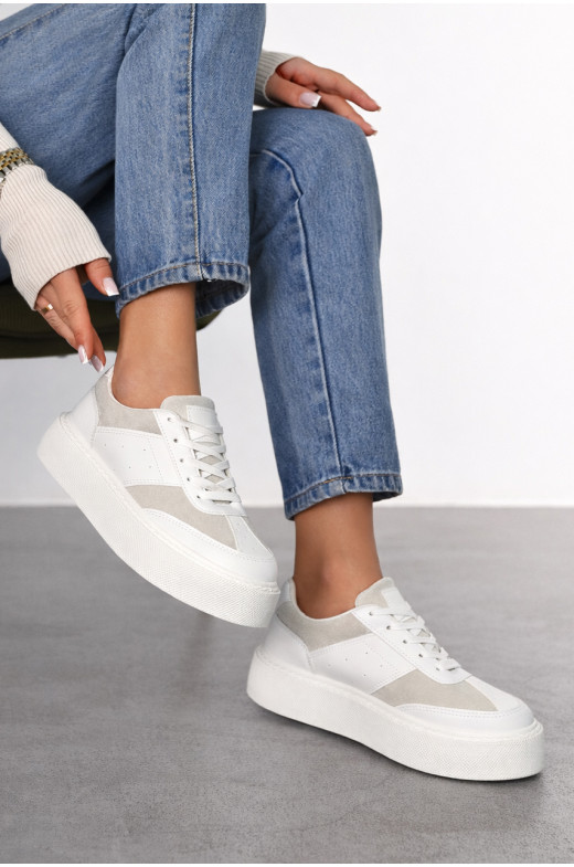 Кроссовки женские белого цвета Уценка 2024-26-2 211094