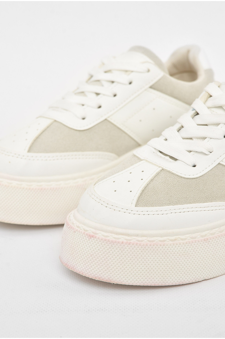 Кроссовки женские белого цвета Уценка 2024-26-2 211094