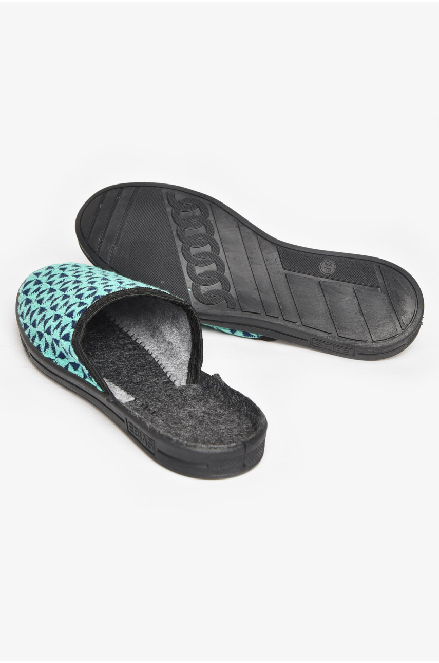 Тапочки женские зеленого цвета Ебіас асорті 211112