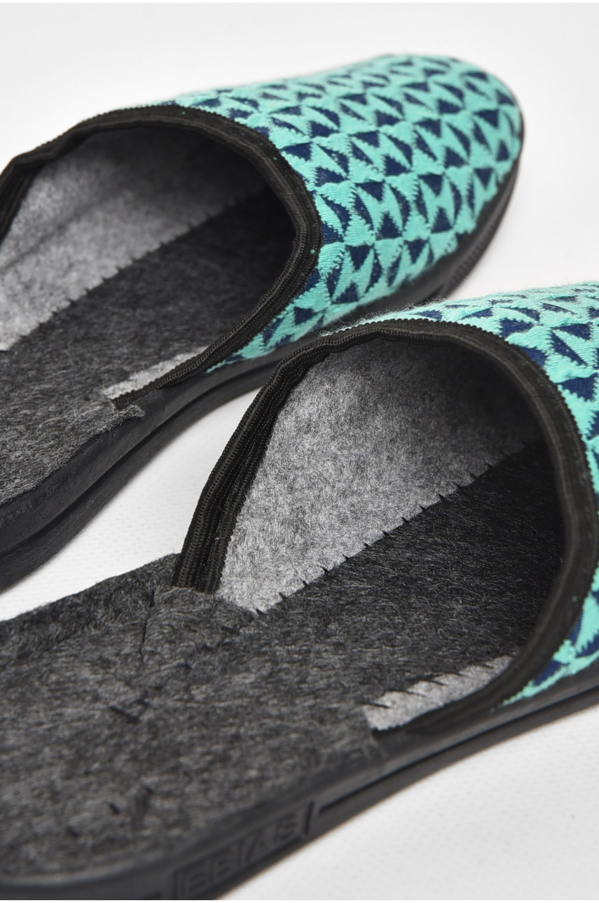 Тапочки женские зеленого цвета Ебіас асорті 211112