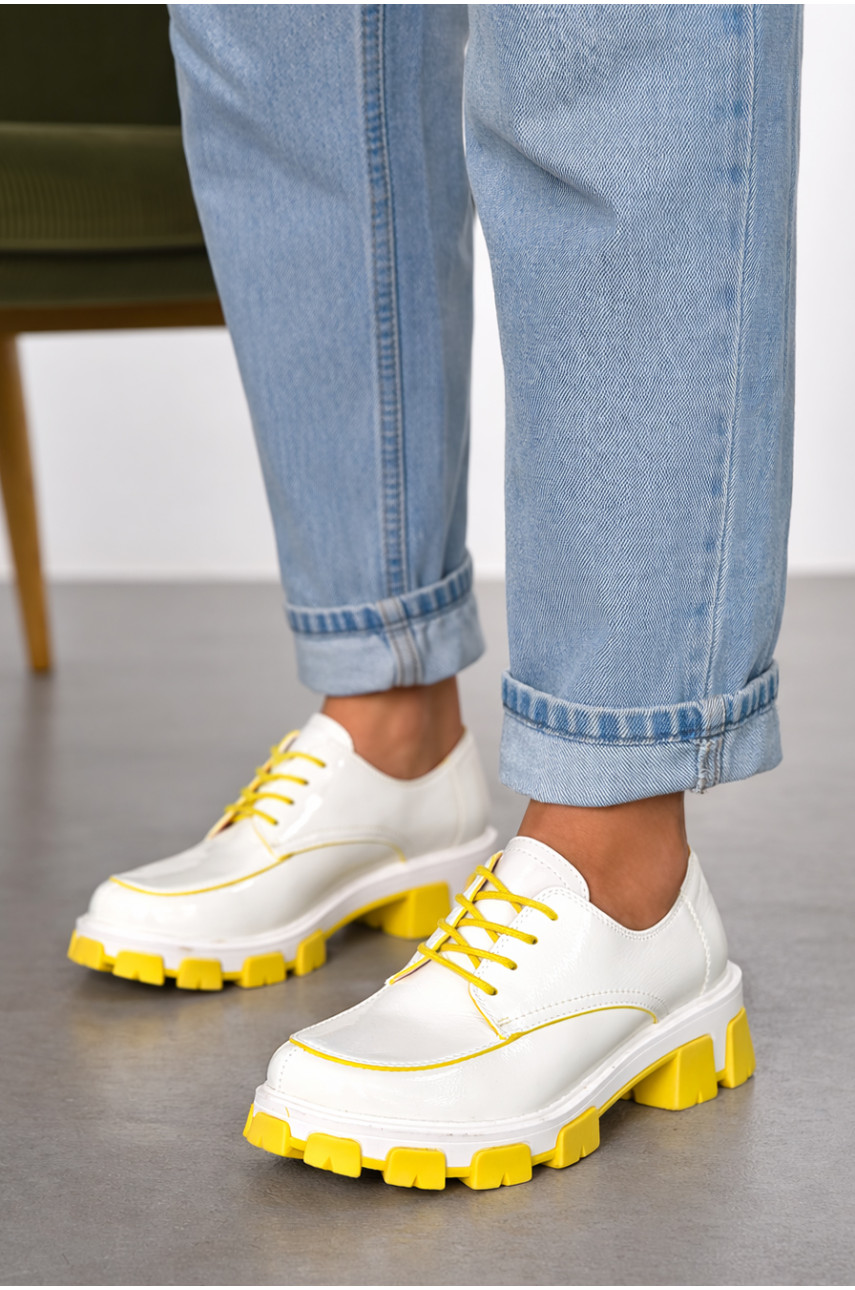 Лофери жіночі білого кольору TD222-88 211124