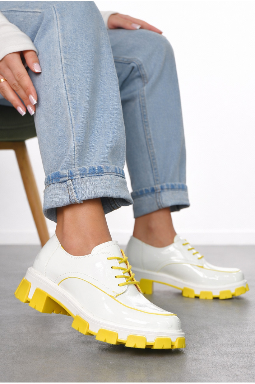 Лофери жіночі білого кольору TD222-88 211124