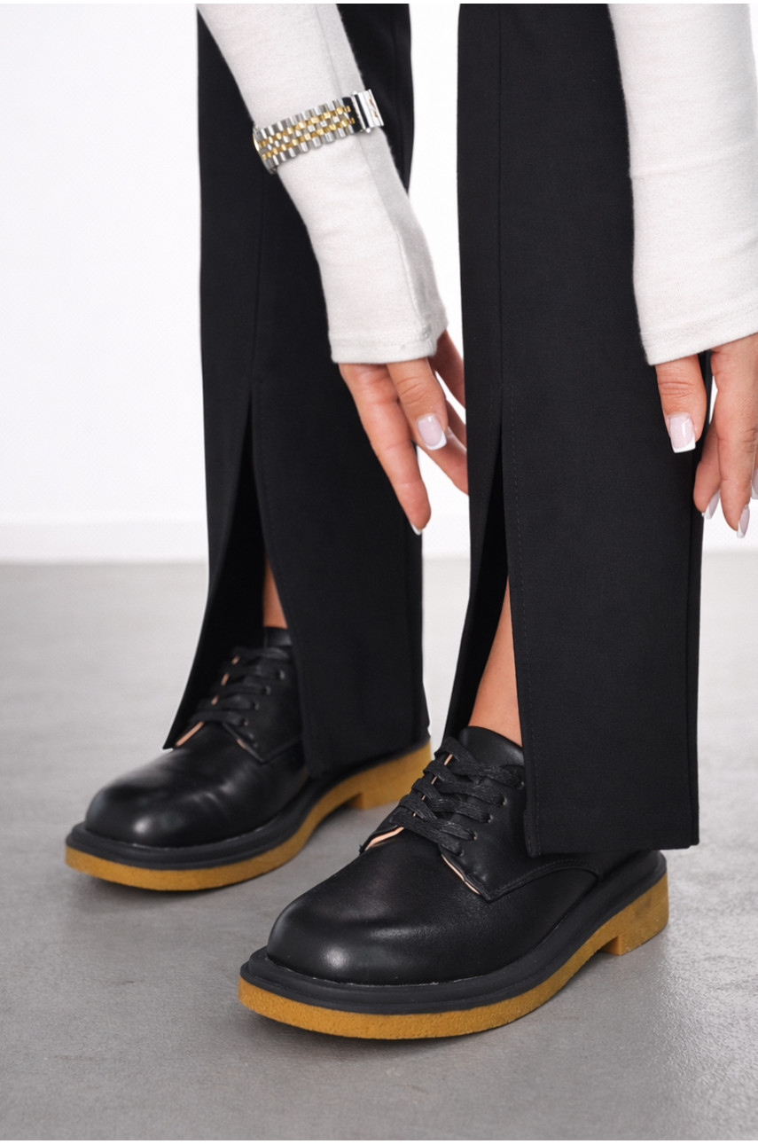 Лофери жіночі чорного кольору TD217-1 211125