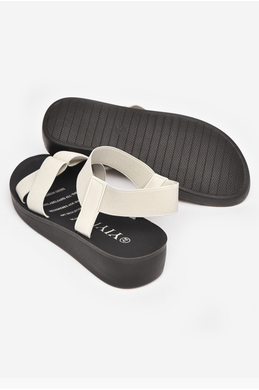 Босоножки женские серого цвета С31-2 211132 Босоножки женские серого цвета С31-2 211132