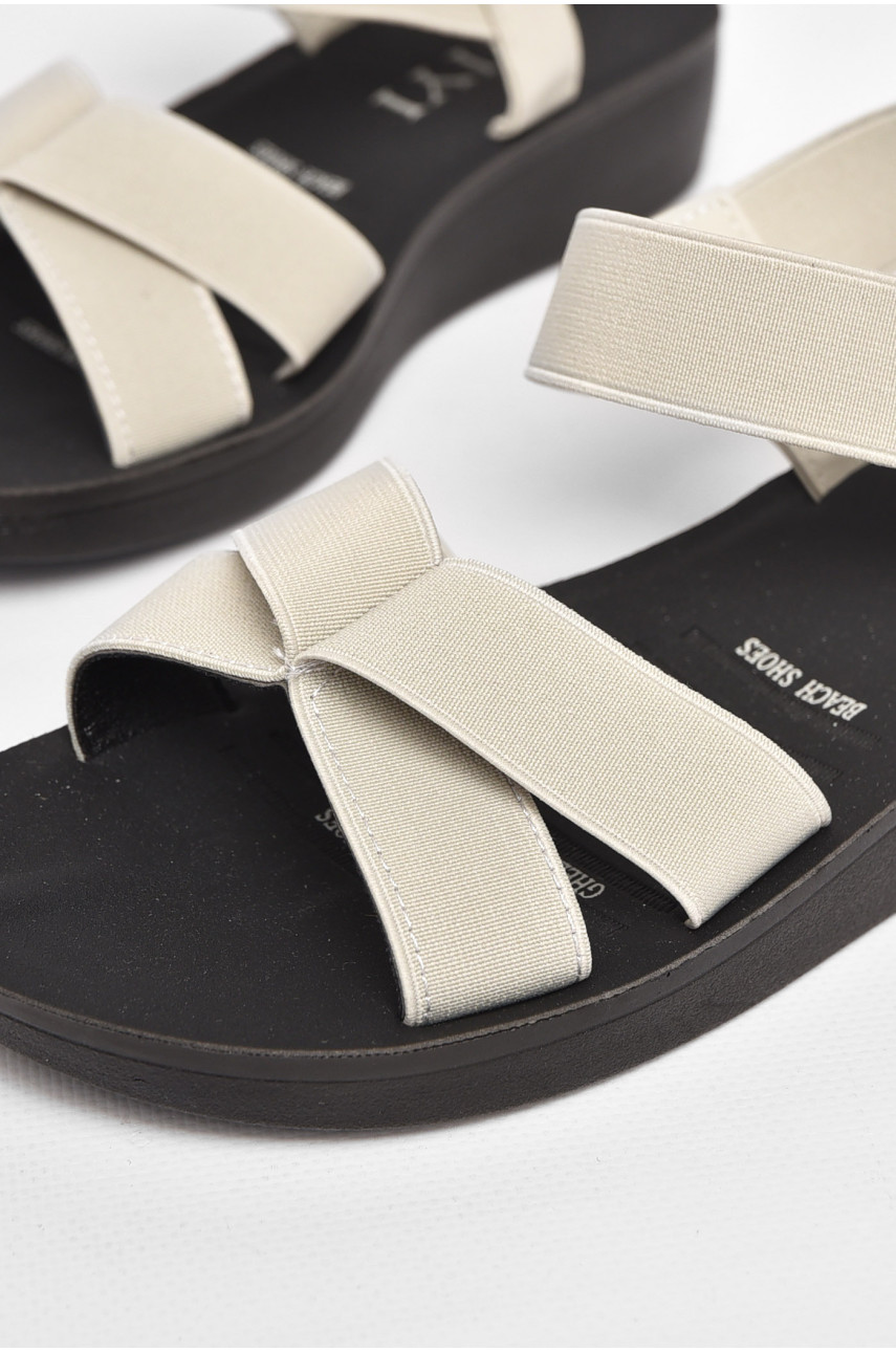 Босоножки женские серого цвета С31-2 211132 Босоножки женские серого цвета С31-2 211132