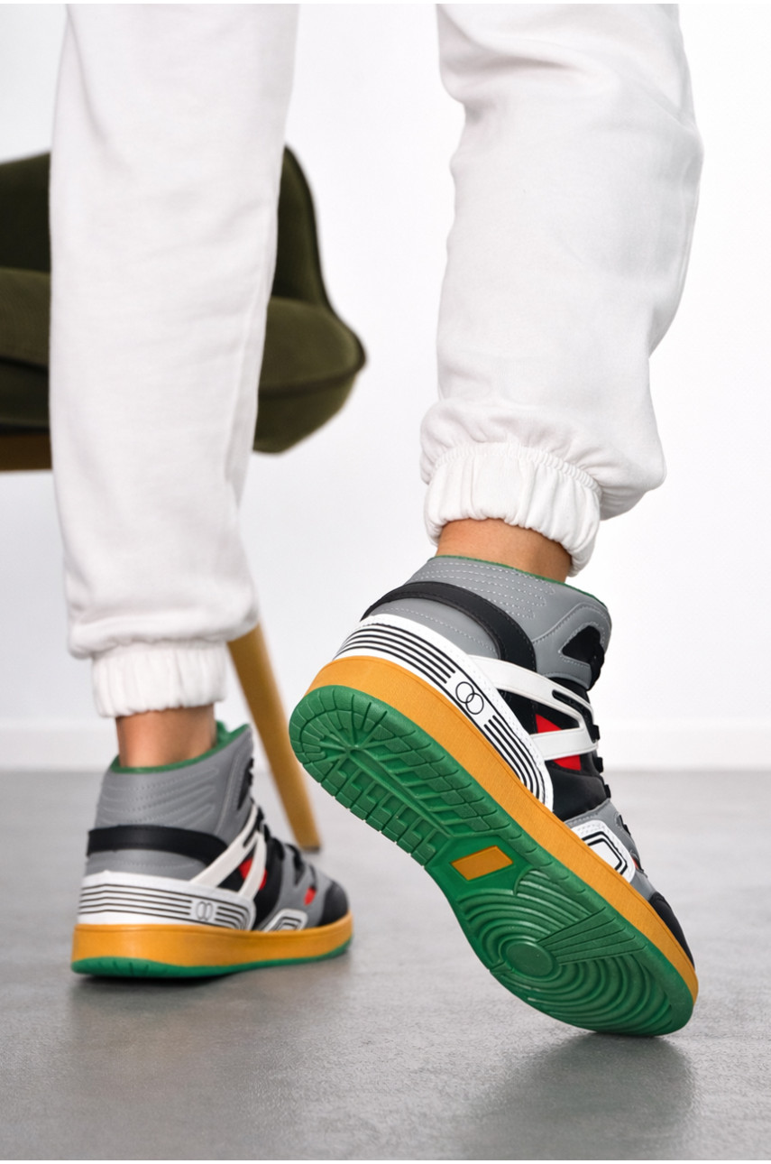 Кроссовки женские серого цвета на шнуровке 8939в-4 211146 Кроссовки женские серого цвета на шнуровке 8939в-4 211146