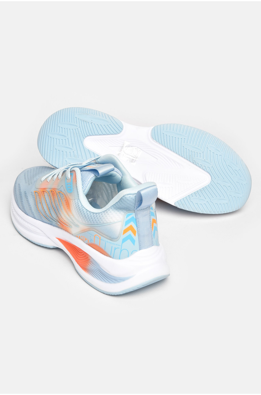 Кроссовки мужские голубого цвета на шнуровке 2849-2 211153 Кроссовки мужские голубого цвета на шнуровке 2849-2 211153