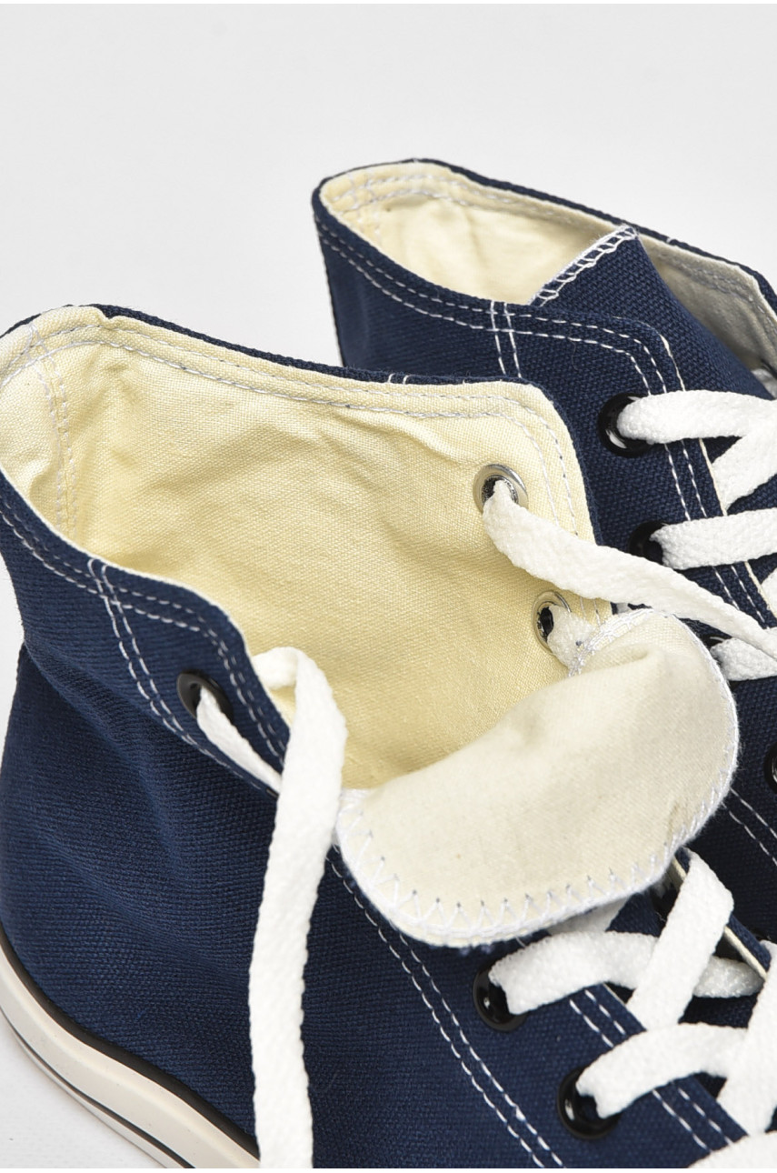 Кеды мужские синего цвета текстиль 8257 211171