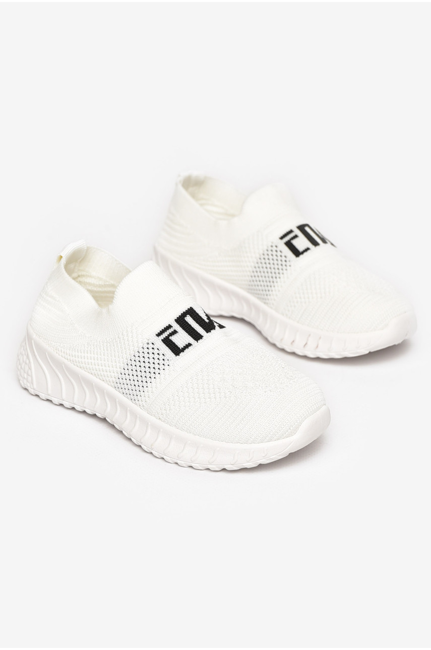 Кросівки дитячі білого кольору 6258-6 211207