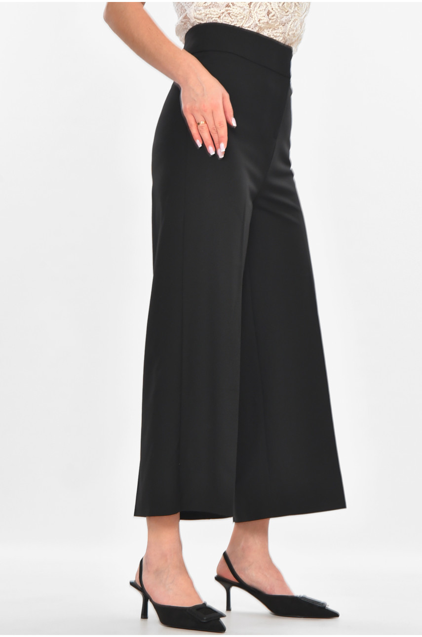 Брюки женские однотонные черного цвета 0090 211246