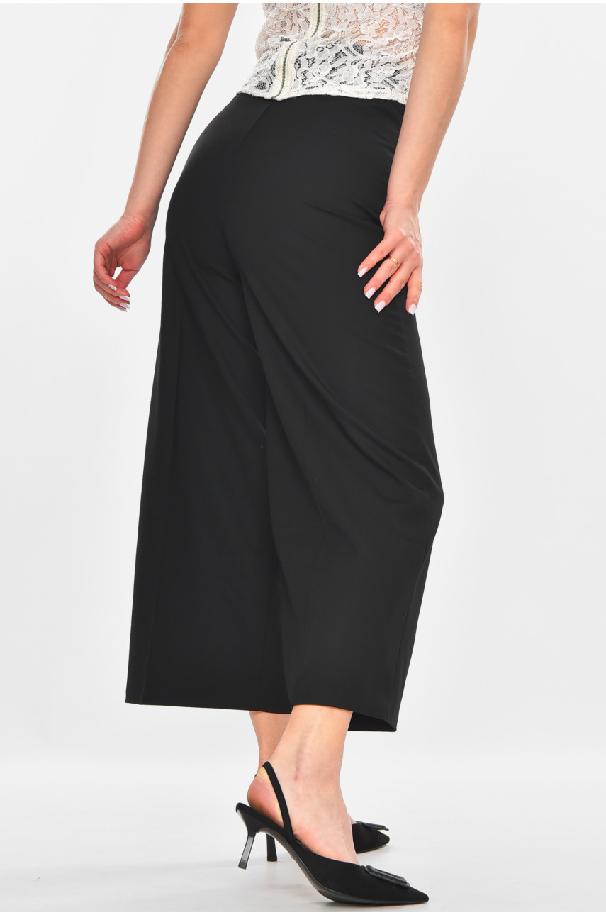 Брюки женские однотонные черного цвета 0090 211246 Брюки женские однотонные черного цвета 0090 211246