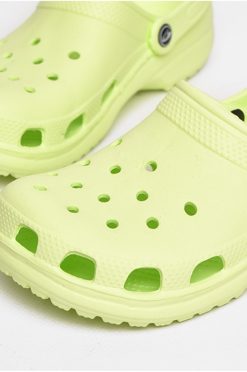 Крокси дитячі салатового кольору 3001-3 211248