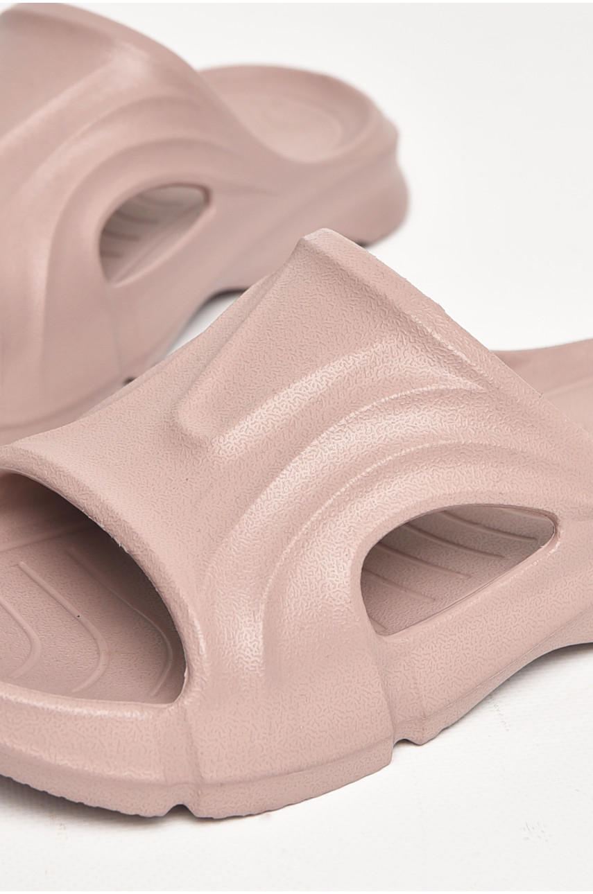 Шлепанцы пена женские цвета капучино 5075-2 211257 Шлепанцы пена женские цвета капучино 5075-2 211257